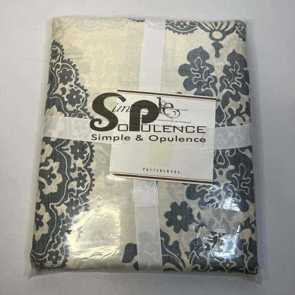 Pottery Barn Bedding Nwob Pottery Barn Lucianna Medallion Duvet